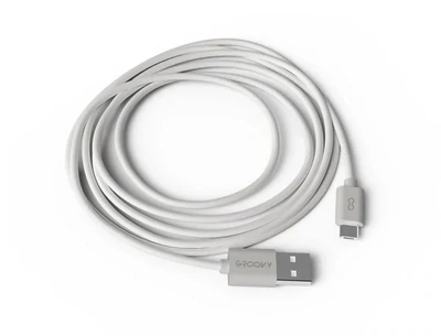 Cable USB-A a Micro USB (2 m) de Groovy