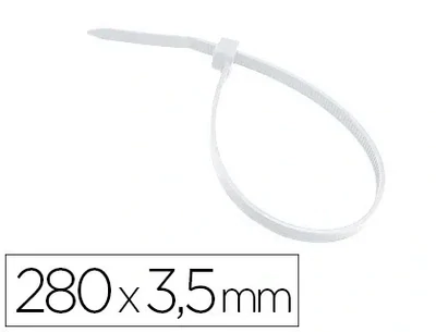 Brida para interior blanca (280x3,5 mm) de 3M