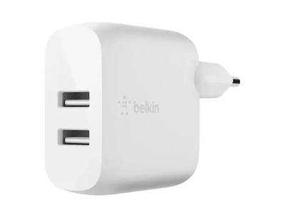 Cargador de pared doble USB-A de Belkin