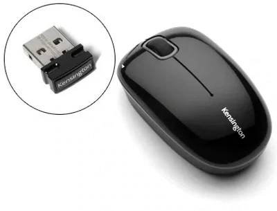 Ratón óptico inalámbrico USB negro Profit de Kensington