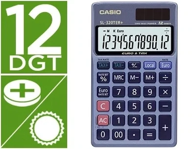 Calculadora de bolsillo SL-320TER Casio