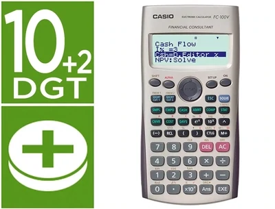 Calculadora financiera FC-100V Casio