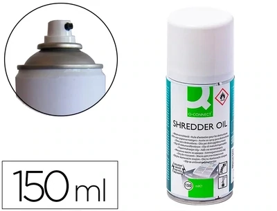 Aceite lubricante en spray para destructora Q-Connect