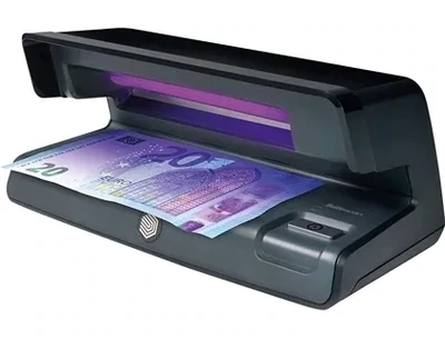 Detector UV de billetes falsos de Safescan