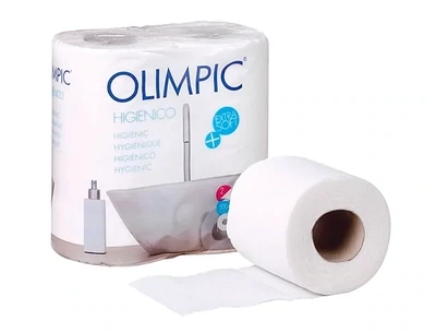 Papel higiénico doméstico Olimpic 2 capas (18 g)