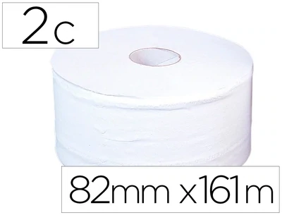 Papel higiénico industrial Jumbo 2 capas (17 g)