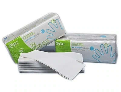 Toallita papel seca manos 2 capas ecológica Goma-Camps