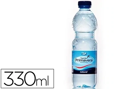 Agua mineral natural (330 ml) Fuente Primavera