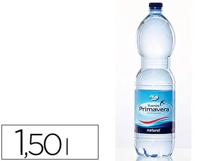 Agua mineral natural (1,5 l) Fuente Primavera