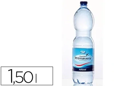 Agua mineral natural (1,5 l) Fuente Primavera