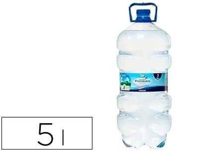 Agua mineral natural (5 l) Fuente Primavera