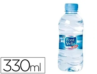Agua mineral natural (330 ml) Sant Hilari de Font Vella