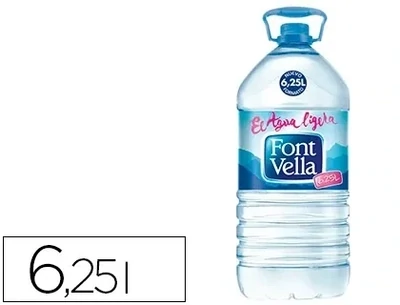 Agua mineral natural (6,25 l) Sant Hilari de Font Vella