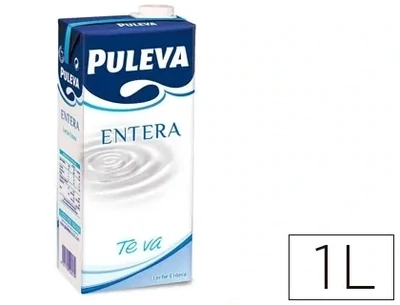 Leche natural ENTERA (1 l) Puleva