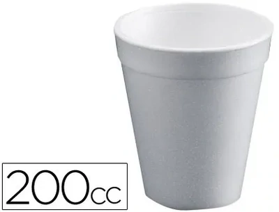 Vaso térmico poliexpan (200 cc / altura 71 mm)