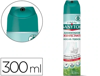 Ambientador spray desinfectante HOGAR/TEJIDOS Sanytol