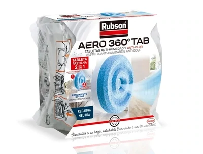Recarga pastilla neutra deshumidificador Aero360 Rubson