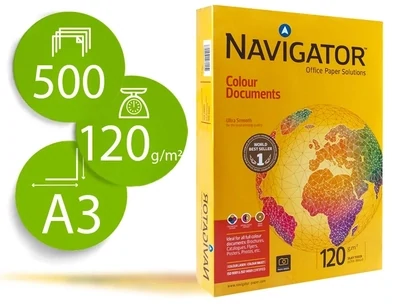 Papel fotocopiadora A3 120gr Navigator Colour Documents
