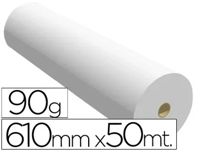 Papel plotter (610mm x 50m/90 gr) ink-jet de SprintJet