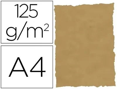 Papel pergamino A4 (125 gr) color pergamino de Michel