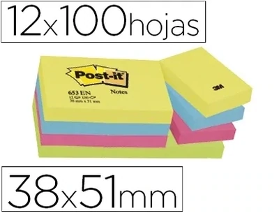 Notas adhesivas (38x51 mm) Energía de Post-it