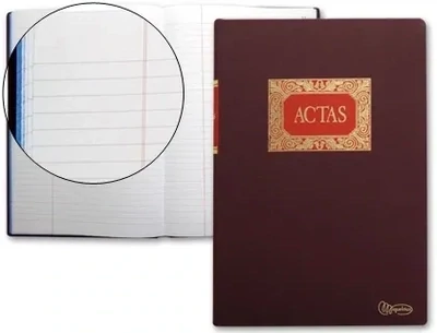 Libro de ACTAS folio (100 hojas) de Miquelrius
