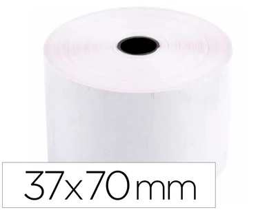 Rollo papel electra (37x70 mm) de Q-Connect