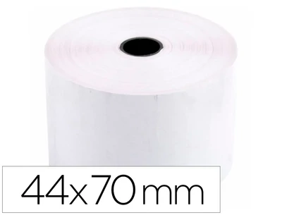 Rollo papel electra (44x70 mm) de Q-Connect