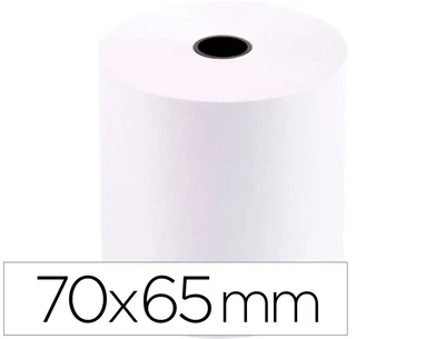 Rollo papel electra (70x65 mm) de Q-Connect