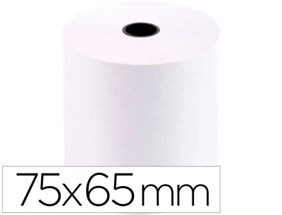 Rollo papel electra (75x65 mm) de Q-Connect