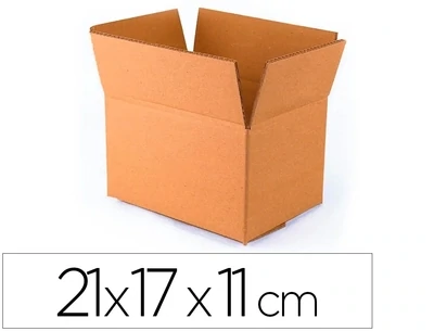 Caja embalar (210x170x110 mm) automontable de Q-Connect