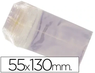 Bolsas de celofán (55x130 mm) compostable