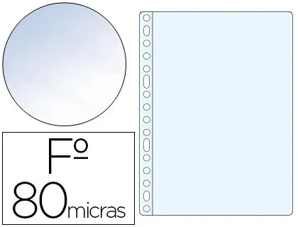 Funda multitaladro Fº (80 mc / cristal) de Esselte