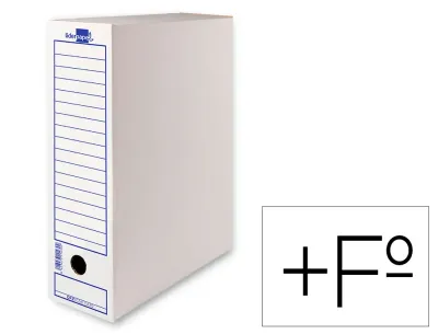 Caja archivo definitivo (325 gr) FOLIO+ de Liderpapel