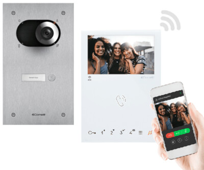 Comelit Switch 1 Familien Video-Sprechanlage Set WIFI App