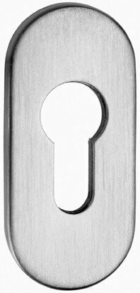 Topstar PZ Schieberosette oval Edelstahl 6mm, 9mm