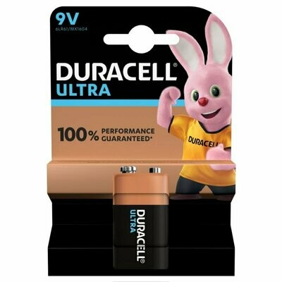 Duracell ULTRA 6LR61 9V Block Batterie 1er Blister