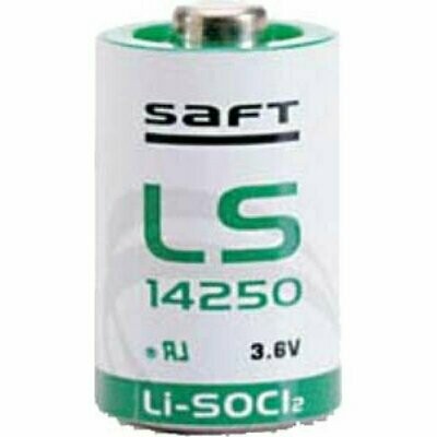 Saft LS 14250 1/2AA Lithium-Thionylchlorid Batterie 3,6V 1200mAh