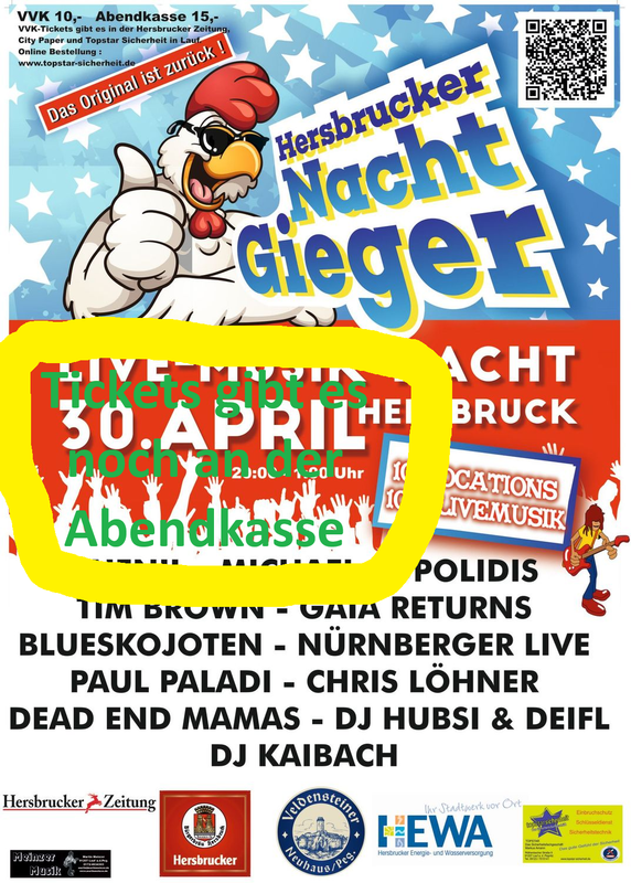 Ticket - Nachtgieger Hersbruck 2025 Ticket - Nachtgieger Hersbruck 2025