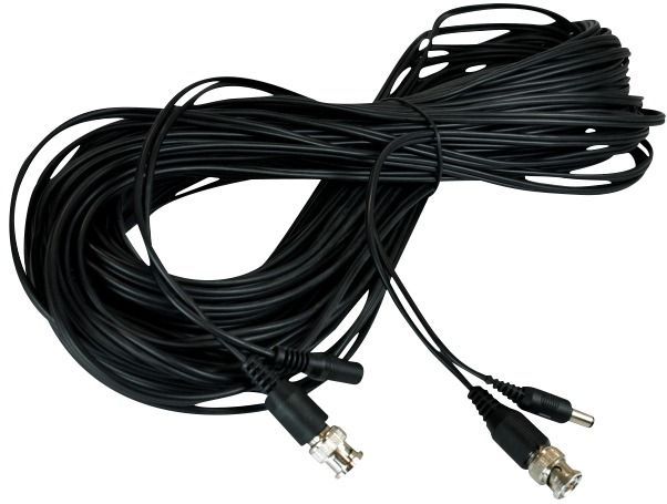 ABUS Anschlussfertiges Video Kombi Kabel 30 Meter, TVAC40130