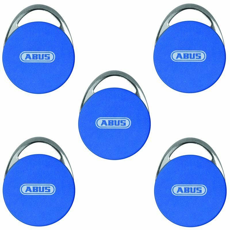 ABUS wAppLoxx PRO Mifare Desfire Transponder EV1 Chip 5 Set wAppLoxx RFID