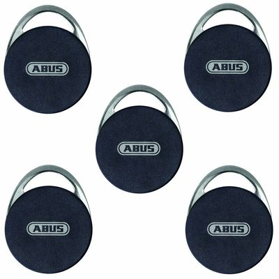 ABUS wAppLoxx PRO Mifare Desfire Transponder EV1 Chip 5 Set wAppLoxx RFID