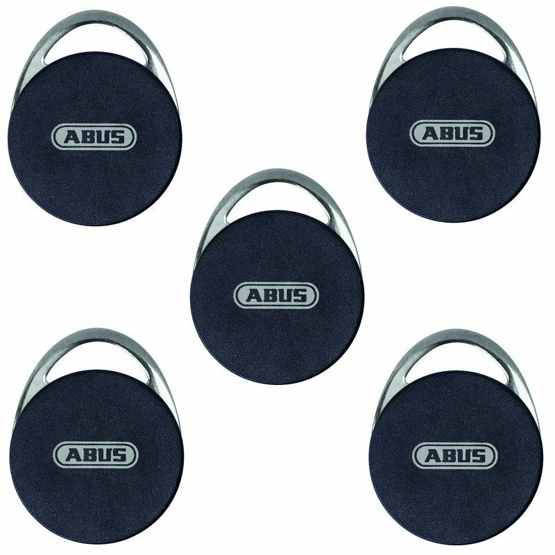 ABUS wAppLoxx PRO Mifare Desfire Transponder EV1 Chip 5 Set wAppLoxx RFID