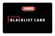ABUS TECTIQ Blacklist Card ABUS TECTIQ Blacklist Card