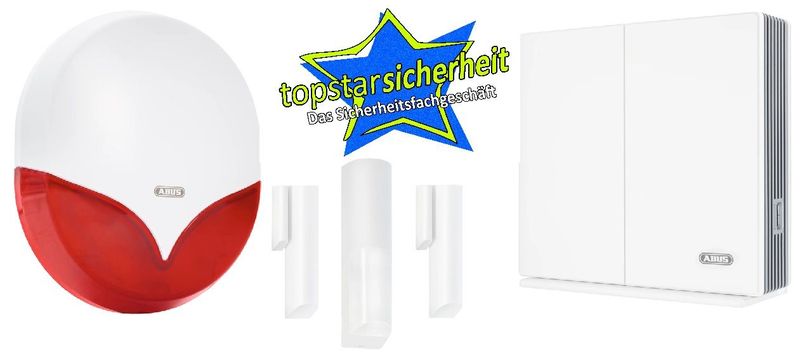 ABUS Comfion Starterset, Alarmanlage, Funk-Sicherheitssystem FUAA80000