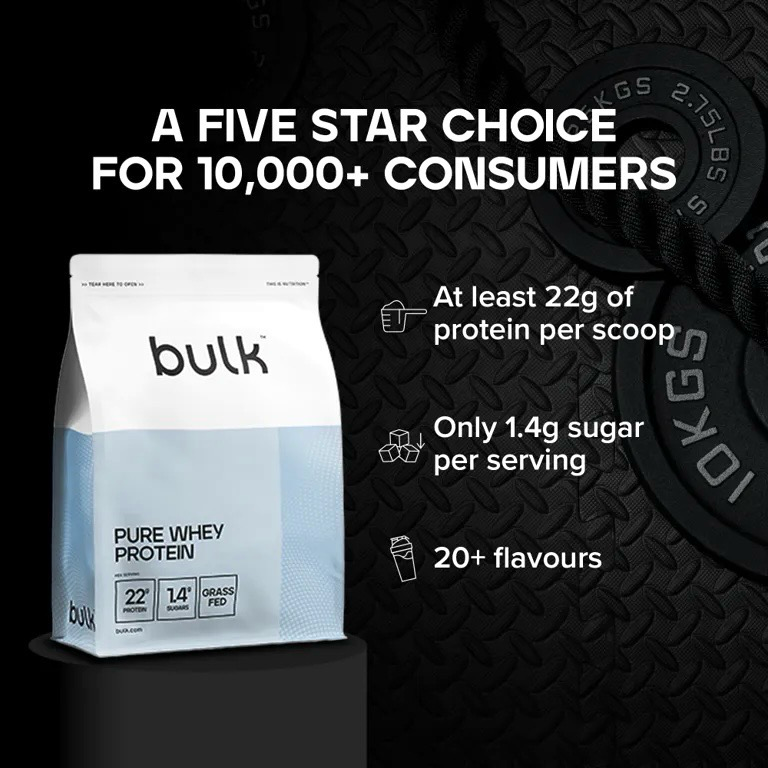 Bulk Pure Whey Protein Strawberry