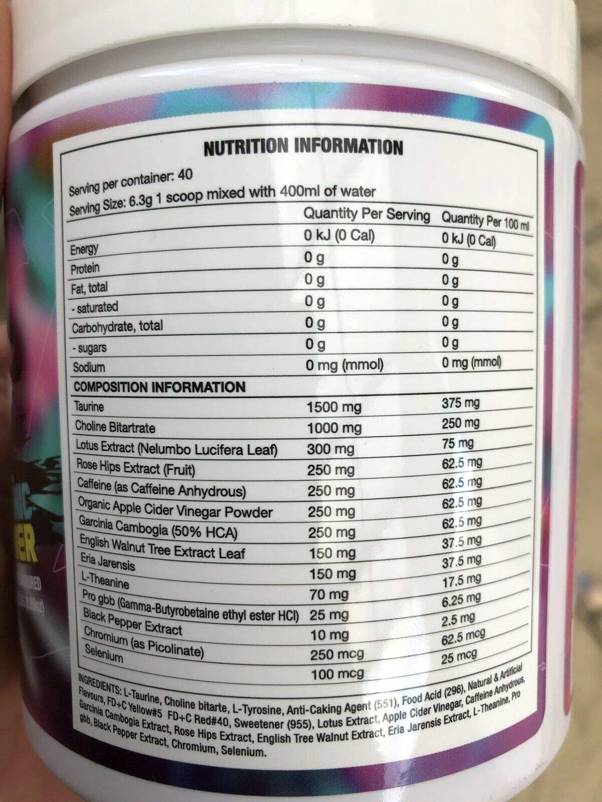 Chaos Crew Shredz Strawberry Lemonade