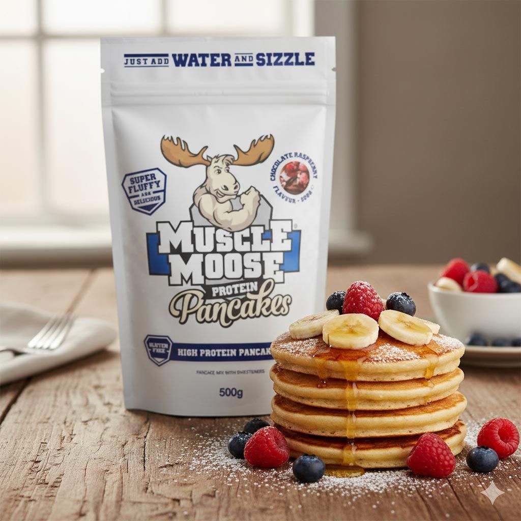 Muscle Moose Protein Pancakes Golden Syrup Flavour