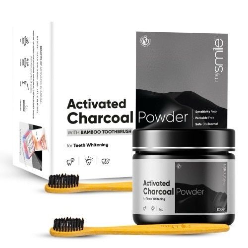 MySmile Activated Charcoal Teeth Whitening Kit