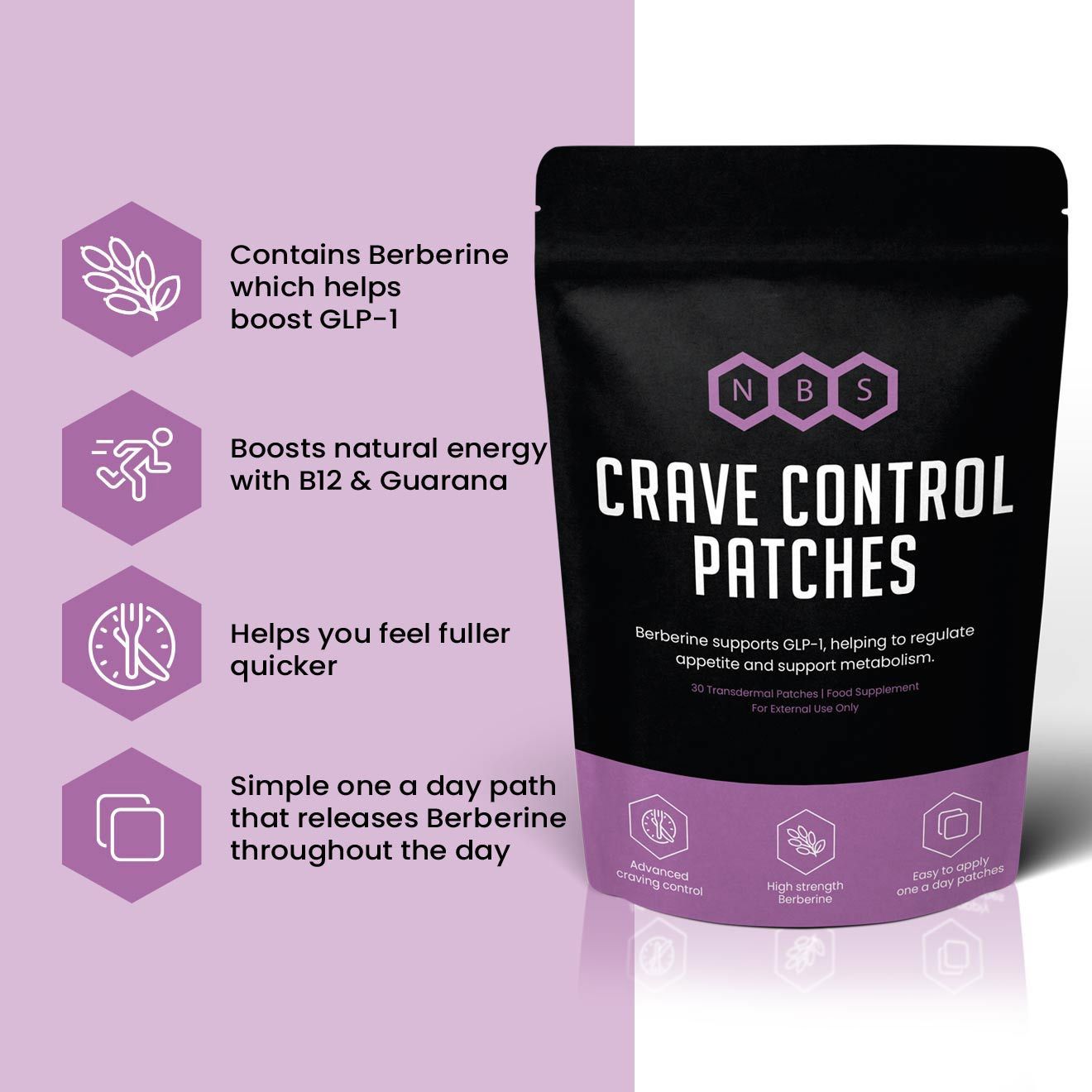 Crave Control Patches 90 Pack